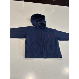 Ralph Lauren polo boys spring jacket with easy fold and tuck away hood & pocket